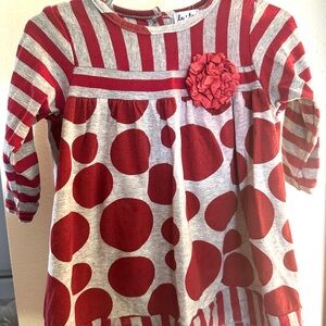 Striped toddler dress